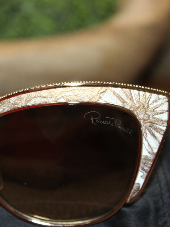 NWOT Roberto Cavalli cat eye laser cut frame 973 S Women\'s Sunglasses FABULOUS!! main image 8